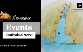 November events, festivals and fairs in Baldwin County and Mobile County Alabama